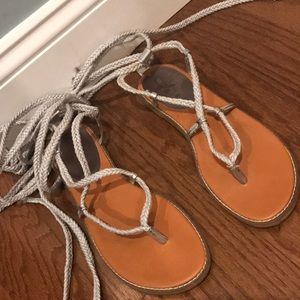 Madden girl lace up sandals